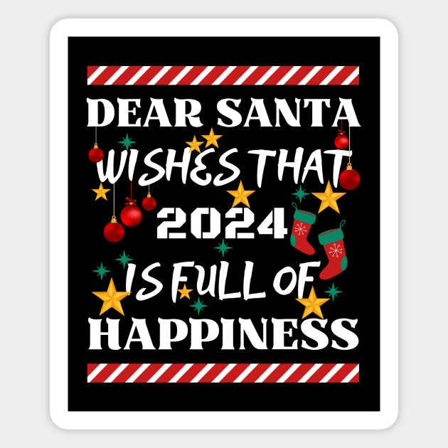 Dear Santa Magnet by Introvert Home 